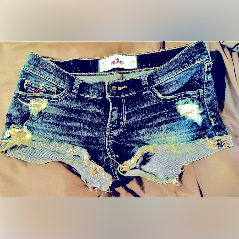 Hollister cut off jeans shorts
